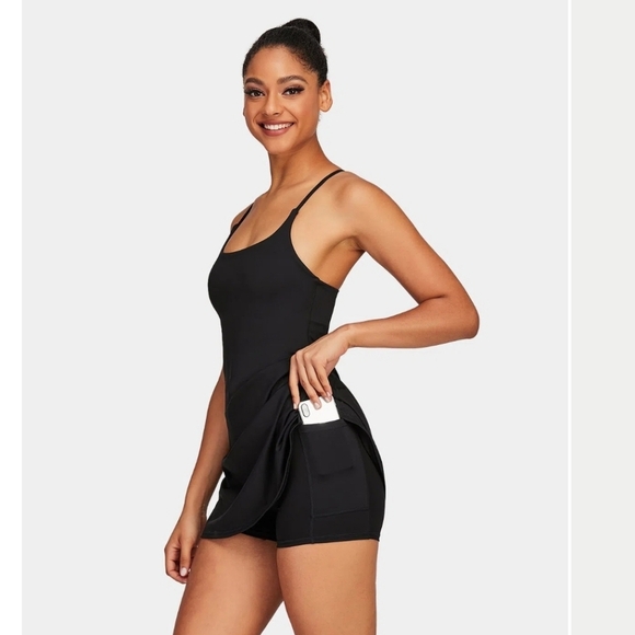 Softlyzero™ Plush Backless Active Dress - Picture 3 of 6
